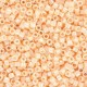Miyuki Delica Perlen 11/0 - Opaque light peach ceylon DB-1532